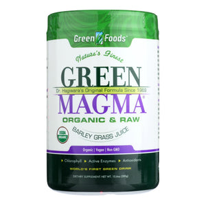 Green Foods Dr Hagiwara Green Magma Barley Grass Juice Powder - 10.6 Oz - Vita-Shoppe.com