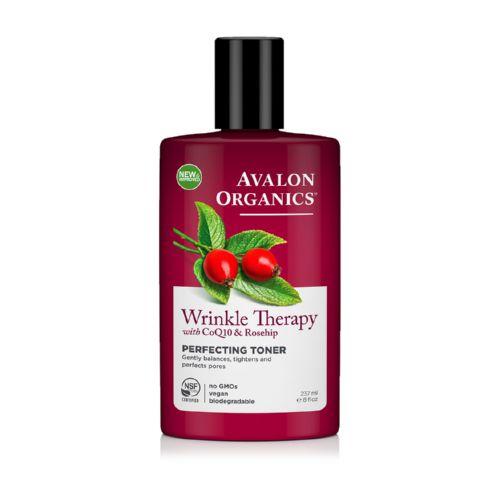 Avalon Organics Wrinkle Therapy With Coq10 And Rosehip Perfecting Toner - 8 Fl Oz - Vita-Shoppe.com