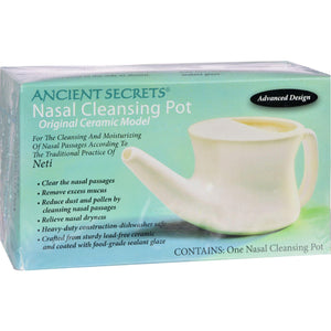 Ancient Secrets Ancient Secrets Nasal Cleansing Pot - 1 Pot - Vita-Shoppe.com