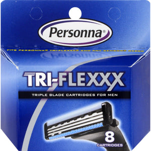 Personna Tri Flex Cartridge - 8 Pack - Vita-Shoppe.com