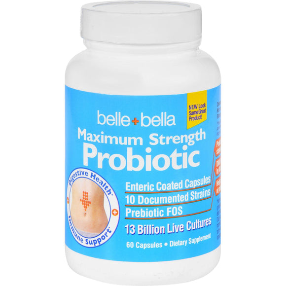 Belle And Bella Ultra 10 Probiotic - Maximum Strength - 60 Capsules - Vita-Shoppe.com