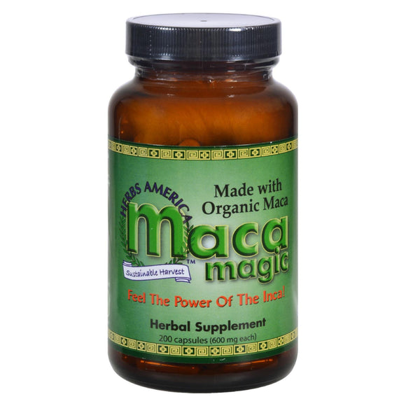 Maca Magic Organic Maca Magic - 200 Capsules - Vita-Shoppe.com