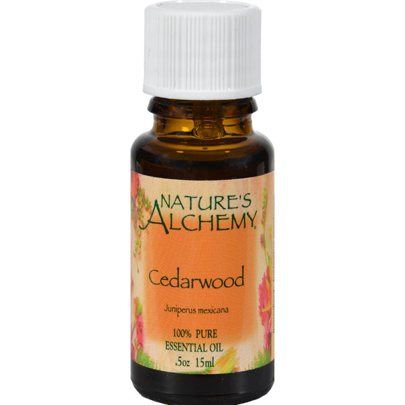 Nature's Alchemy 100% Pure Essential Oil Cedarwood - 0.5 Fl Oz - Vita-Shoppe.com