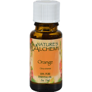 Nature's Alchemy 100% Pure Essential Oil Orange - 0.5 Fl Oz - Vita-Shoppe.com