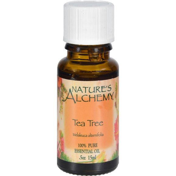 Nature's Alchemy 100% Pure Essential Oil Tea Tree - 0.5 Fl Oz - Vita-Shoppe.com