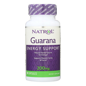 Natrol Guarana - 200 Mg - 90 Capsules - Vita-Shoppe.com