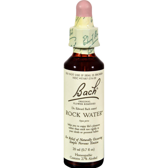Bach Flower Remedies Essence Rock Water - 0.7 Fl Oz - Vita-Shoppe.com