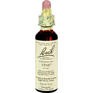 Bach Flower Remedies Essence Vine - 0.7 Fl Oz - Vita-Shoppe.com