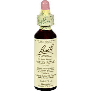 Bach Flower Remedies Essence Wild Rose - 0.7 Fl Oz - Vita-Shoppe.com