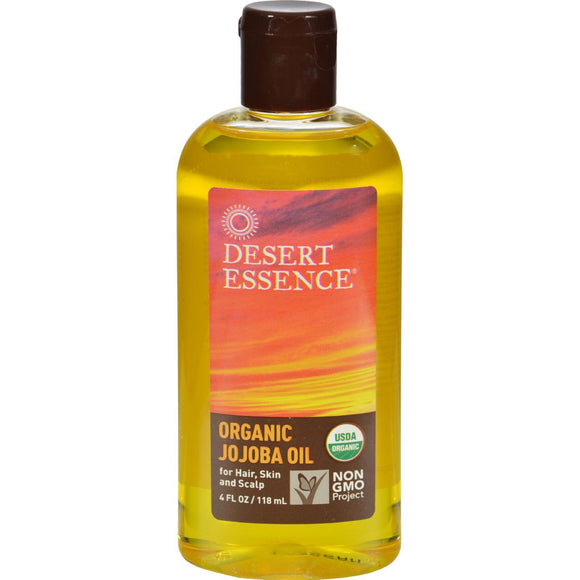 Desert Essence Jojoba Oil - 4 Fl Oz - Vita-Shoppe.com