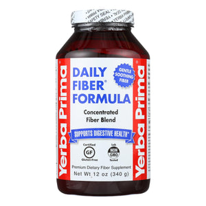 Yerba Prima Daily Fiber Formula - 12 Oz - Vita-Shoppe.com