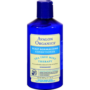 Avalon Organics Treatment Conditioner Tea Tree Mint - 14 Fl Oz - Vita-Shoppe.com
