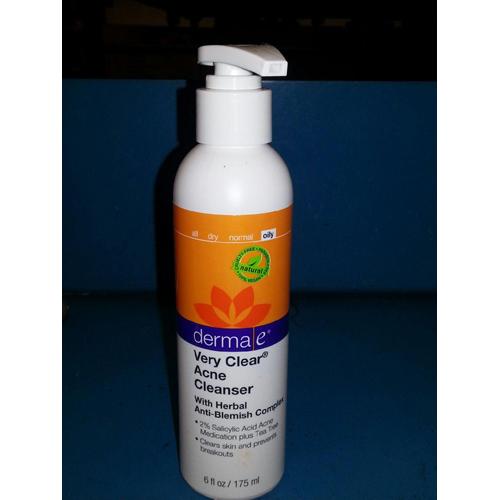 Derma E Very Clear Cleanser - 6 Fl Oz - Vita-Shoppe.com