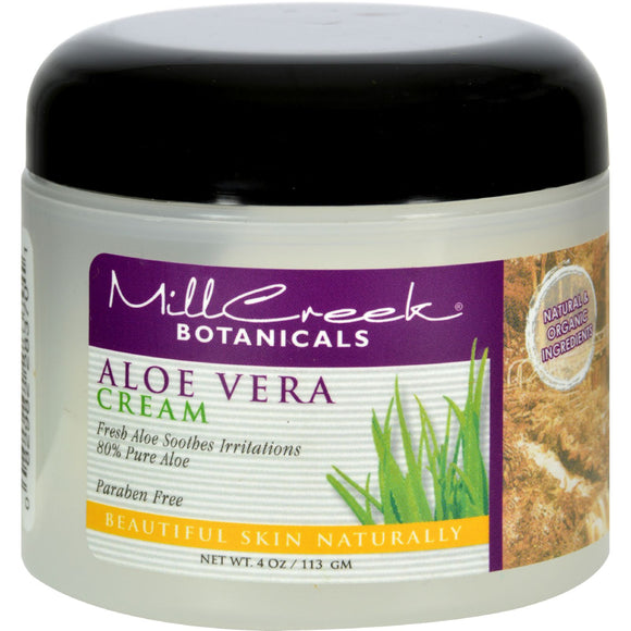 Mill Creek Aloe Vera Cream - 4 Oz - Vita-Shoppe.com