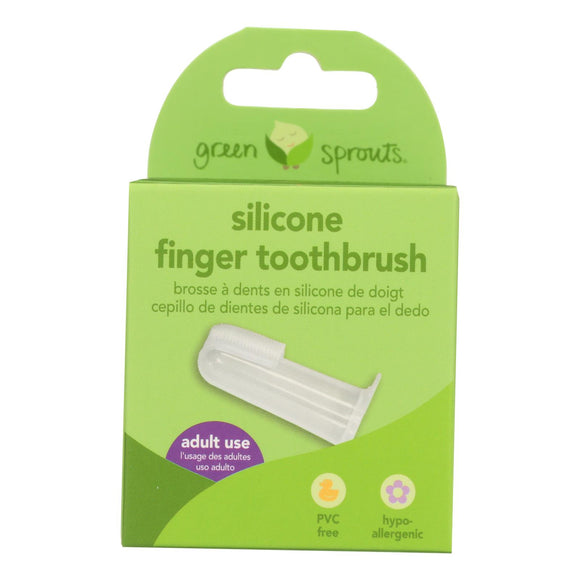 Green Sprouts Silicone Finger Toothbrush - Vita-Shoppe.com