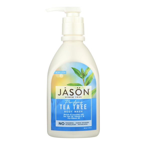 Jason Body Wash Pure Natural Purifying Tea Tree - 30 Fl Oz - Vita-Shoppe.com