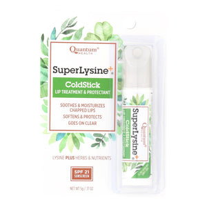 Quantum Super Lysine And Cold Stick Tube Lip Protector And Cold Sore Treatment - 0.18 Oz - Vita-Shoppe.com