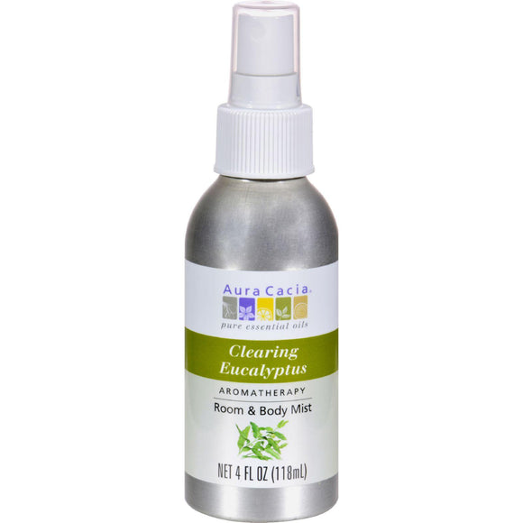 Aura Cacia Aromatherapy Mist Eucalyptus Harvest - 4 Fl Oz - Vita-Shoppe.com