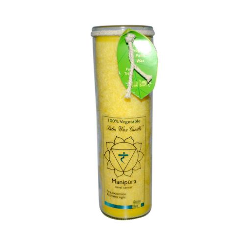 Aloha Bay Unscented Chakra Jar Protection Manipura Yellow - 1 Candle - Vita-Shoppe.com
