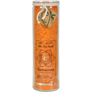 Aloha Bay Unscented Chakra Jar Love Svadhishthana Orange - 1 Candle - Vita-Shoppe.com