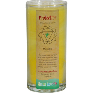 Aloha Bay Chakra Candle Jar Protection - 11 Oz - Vita-Shoppe.com