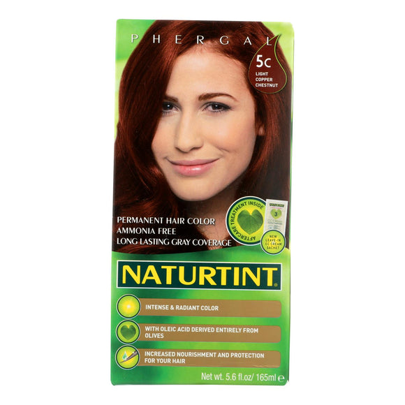 Naturtint Hair Color - Permanent - 5c - Light Copper Chestnut - 5.28 Oz - Vita-Shoppe.com