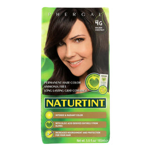 Naturtint Hair Color - Permanent - 4g - Golden Chestnut - 5.28 Oz - Vita-Shoppe.com