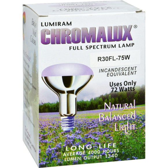 Chromalux 75 Watt Frosted Reflector Floodlights - 1 Bulb - Vita-Shoppe.com