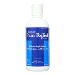 Topricin Anti-inflammatory Pain Relief And Healing Cream - 8 Oz - Vita-Shoppe.com