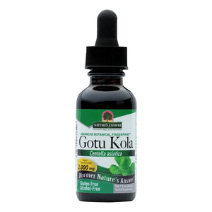 Nature's Answer - Gotu Kola Herb Alcohol Free - 1 Fl Oz - Vita-Shoppe.com