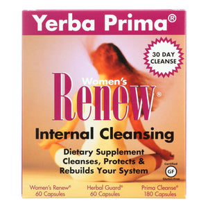 Yerba Prima Women's Renew Internal Cleansing - 1 Kit - Vita-Shoppe.com