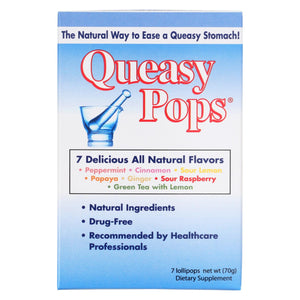 Three Lollies Queasy Pops - Assorted - 7 Pack - Vita-Shoppe.com