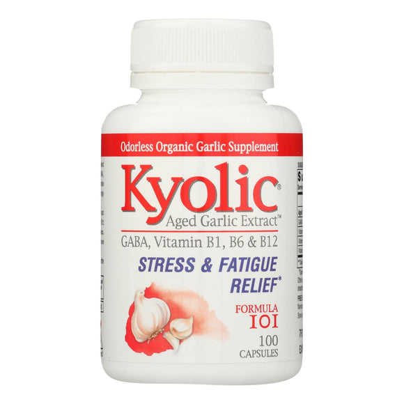 Kyolic - Stress And Fatigue Relief Formula 101 - 100 Capsules - Vita-Shoppe.com