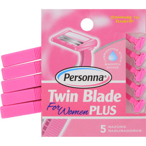 Personna Razor Blades - Twin Blade Plus - 5 Pack - Vita-Shoppe.com