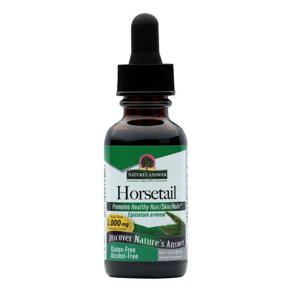 Nature's Answer - Horsetail Herb Alcohol Free - 1 Fl Oz - Vita-Shoppe.com