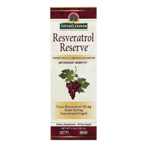 Nature's Answer - Resveratrol Reserve Alcohol Free - 5 Fl Oz - Vita-Shoppe.com
