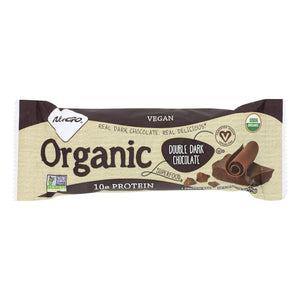 Nugo Nutrition Bar - Organic Double Dark Chocolate - 1.76 Oz - Case Of 12 - Vita-Shoppe.com