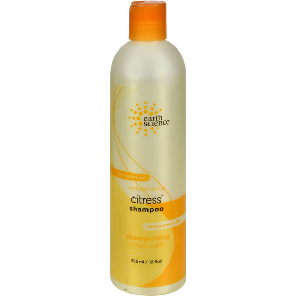 Earth Science Citress Shampoo For Fine And Oily Hair - 12 Fl Oz - Vita-Shoppe.com