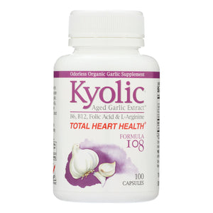 Kyolic - Aged Garlic Extract Total Heart Health Formula 108 - 100 Capsules - Vita-Shoppe.com