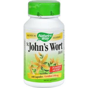 Nature's Way St John's Wort Herb - 100 Capsules - Vita-Shoppe.com