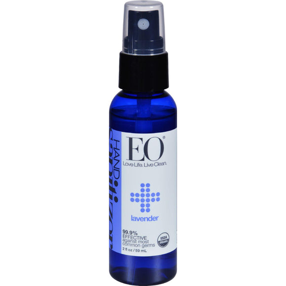 Eo Products Hand Sanitizer Spray - Lavender - 2 Fl Oz - Case Of 6 - Vita-Shoppe.com