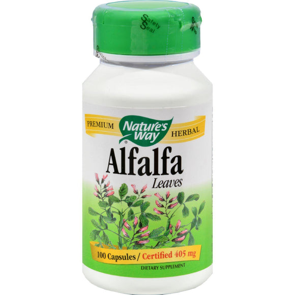 Nature's Way Alfalfa Leaves - 100 Capsules - Vita-Shoppe.com