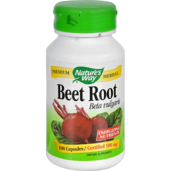 Nature's Way Beet Root Beta Vulgaris - 100 Capsules - Vita-Shoppe.com