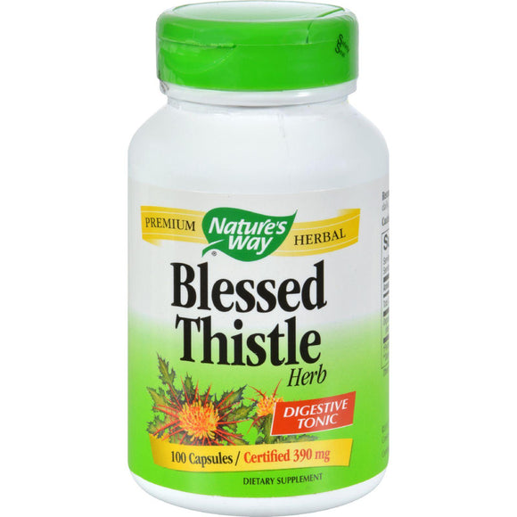 Nature's Way Blessed Thistle Herb - 100 Capsules - Vita-Shoppe.com