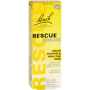 Bach Flower Remedies Rescue Cream - 1 Fl Oz - Vita-Shoppe.com