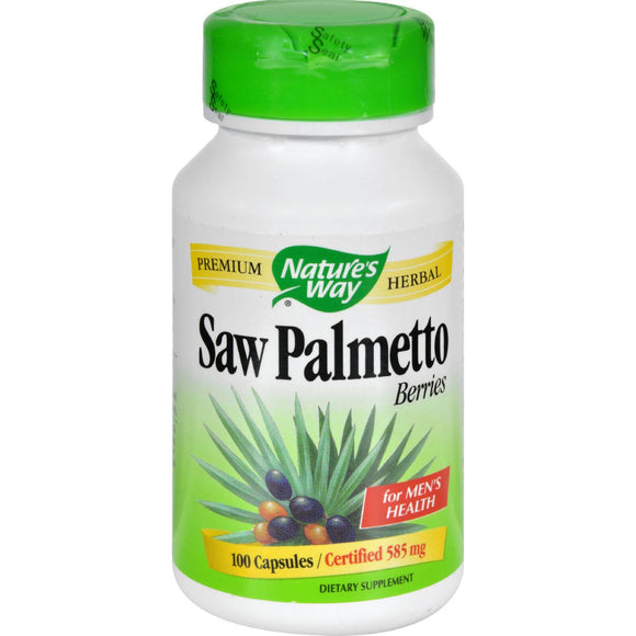 Nature's Way Saw Palmetto Berries - 100 Capsules - Vita-Shoppe.com