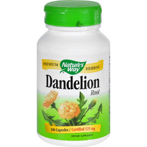Nature's Way Dandelion Root - 100 Capsules - Vita-Shoppe.com