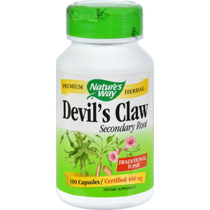 Nature's Way Devil's Claw Secondary Root - 100 Capsules - Vita-Shoppe.com