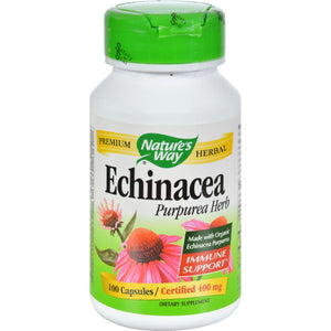 Nature's Way Echinacea Purpurea Herb - 100 Capsules - Vita-Shoppe.com