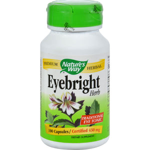 Nature's Way Eyebright Herb - 100 Capsules - Vita-Shoppe.com
